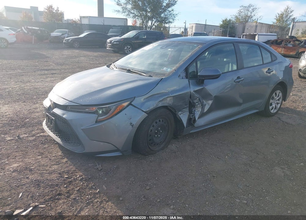 2022 TOYOTA COROLLA LE VIN: 5YFEPMAE3NP283056