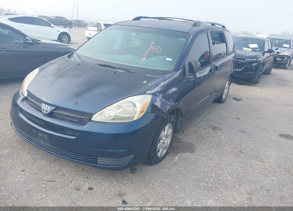 2005 TOYOTA SIENNA LE VIN: 5TDZA23C05S354689