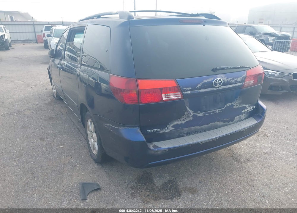 2005 TOYOTA SIENNA LE VIN: 5TDZA23C05S354689