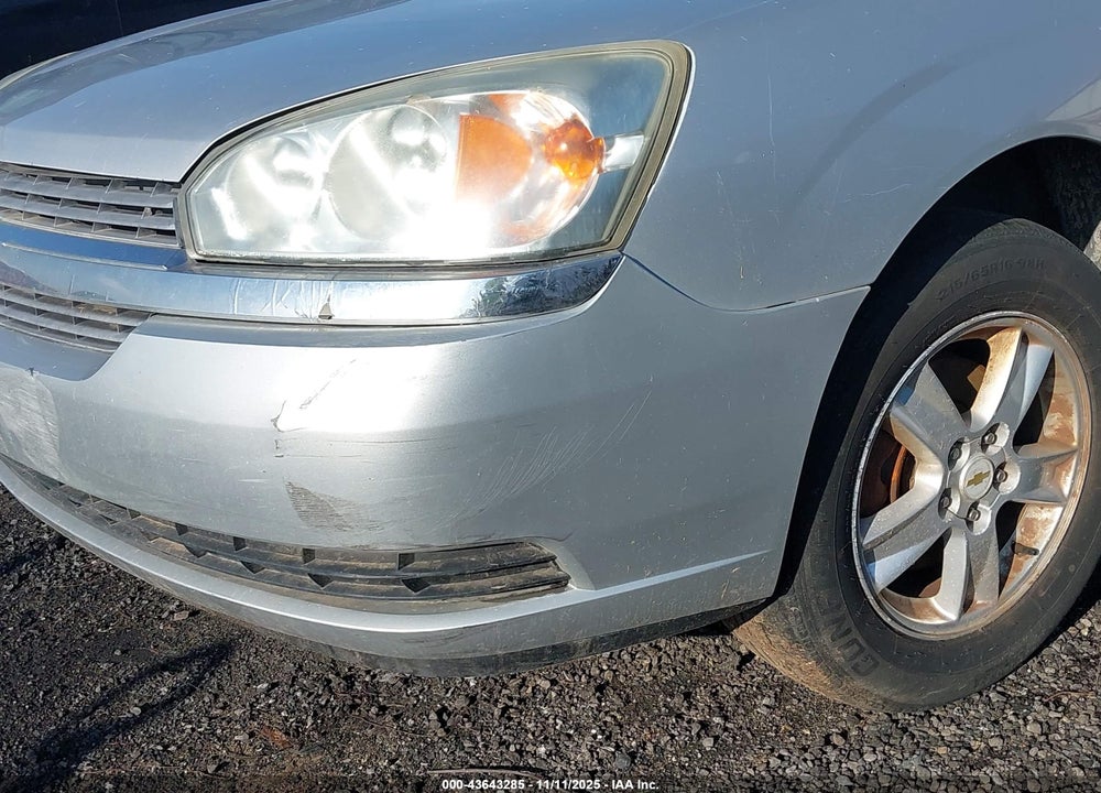 2005 CHEVROLET MALIBU LS VIN: 1G1ZT54865F193117
