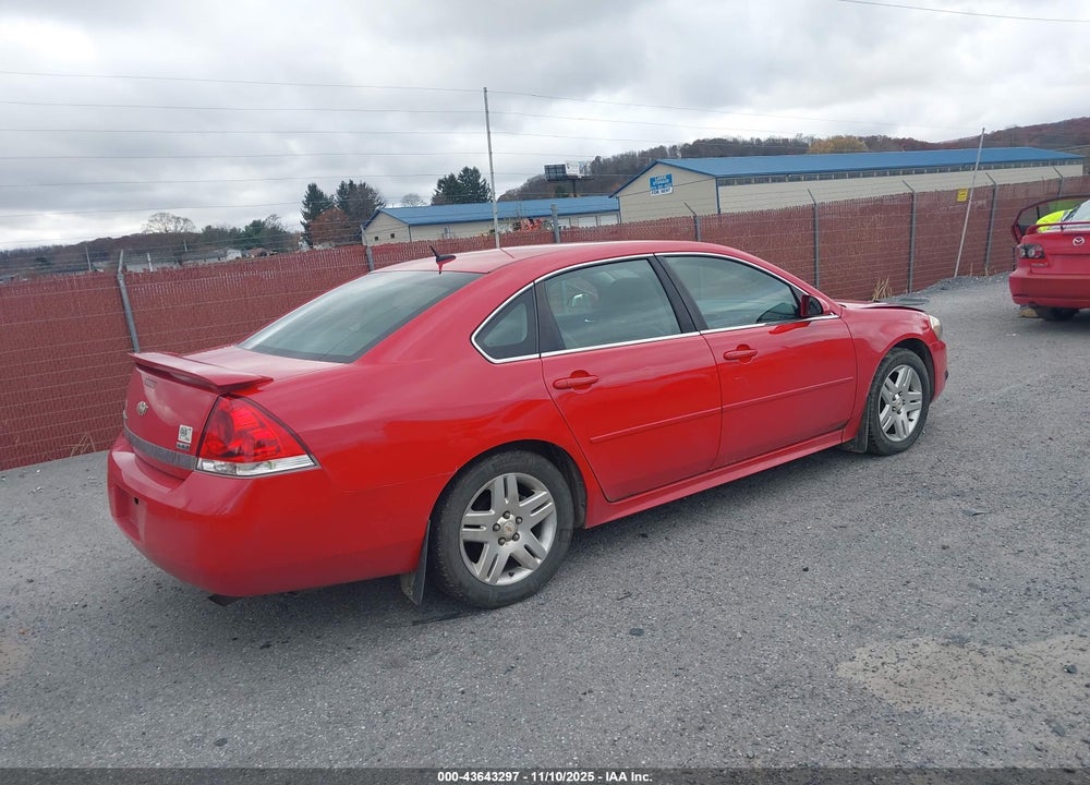 2011 CHEVROLET IMPALA LT VIN: 2G1WB5EK4B1105099