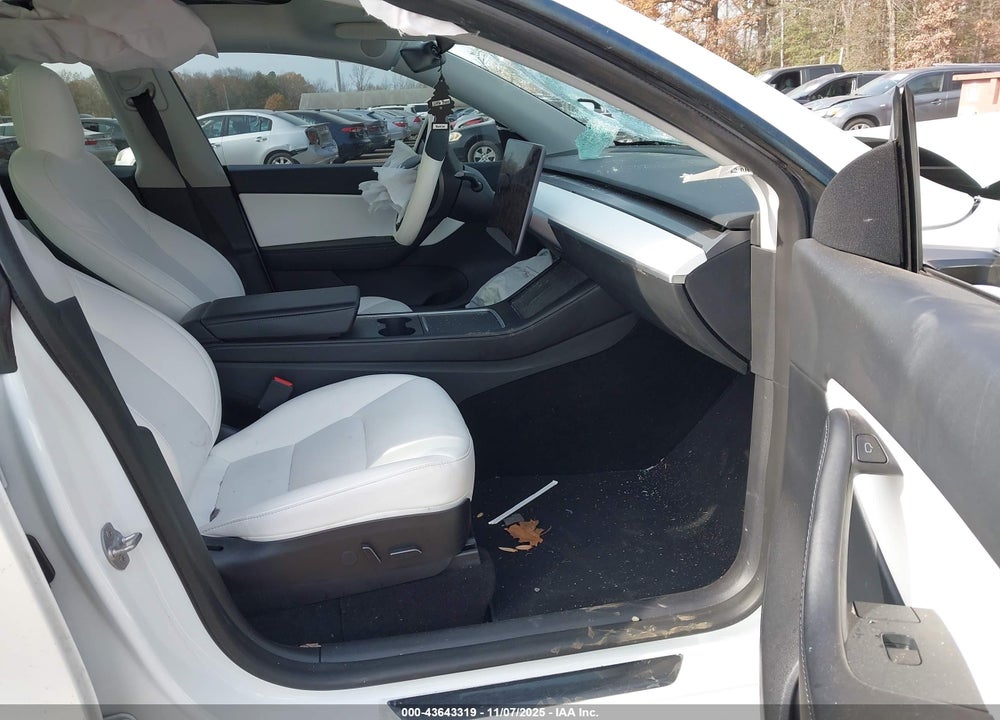2021 TESLA MODEL Y PERFORMANCE DUAL MOTOR ALL-WHEEL DRIVE VIN: 5YJYGDEF3MF197126