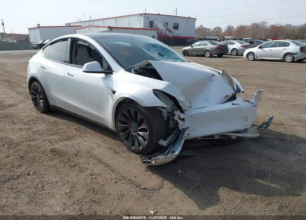 2021 TESLA MODEL Y PERFORMANCE DUAL MOTOR ALL-WHEEL DRIVE VIN: 5YJYGDEF3MF197126