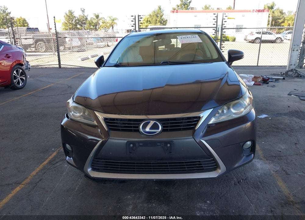 2014 LEXUS CT 200H VIN: JTHKD5BH5E2182043