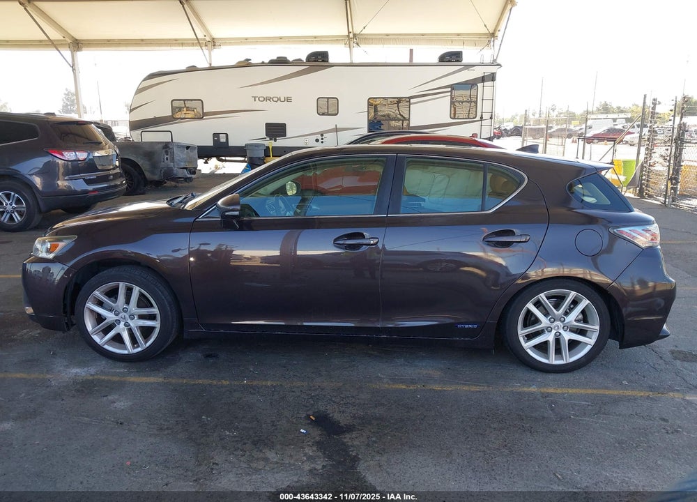 2014 LEXUS CT 200H VIN: JTHKD5BH5E2182043