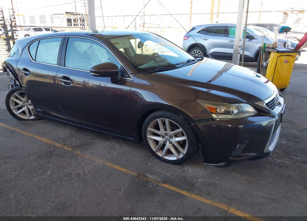 2014 LEXUS CT 200H VIN: JTHKD5BH5E2182043