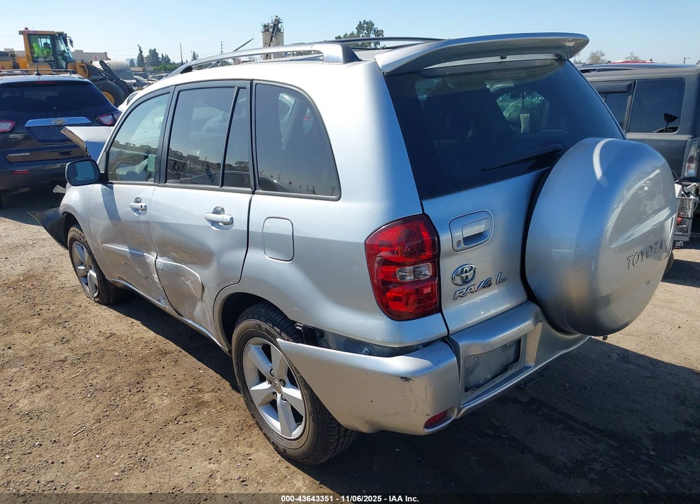 2005 TOYOTA RAV4 VIN: JTEGD20V250080897