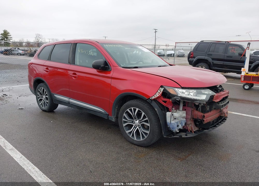 2018 MITSUBISHI OUTLANDER ES VIN: JA4AD2A37JZ012909