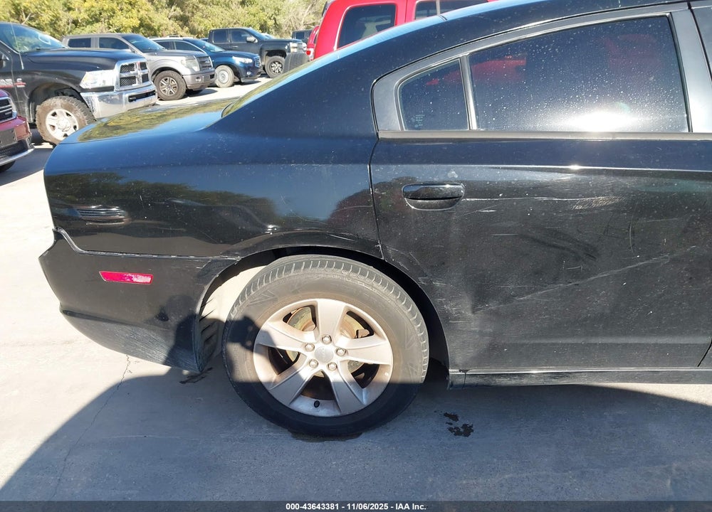 2014 DODGE CHARGER SE VIN: 2C3CDXBG1EH325462