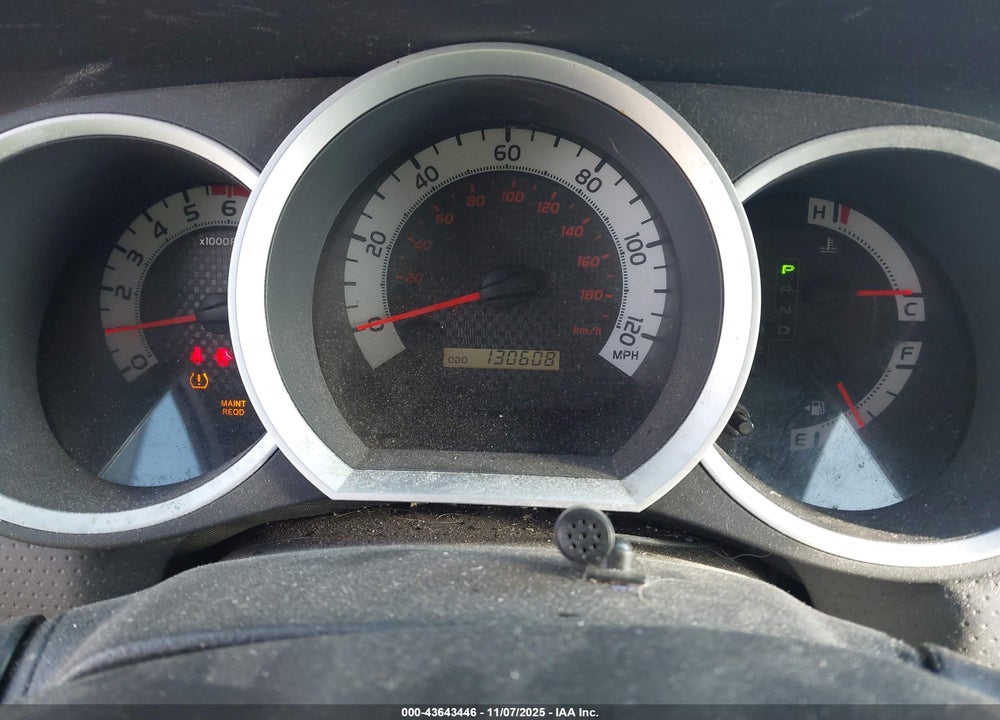 2011 TOYOTA TACOMA PRERUNNER VIN: 5TFJX4GN5BX003933