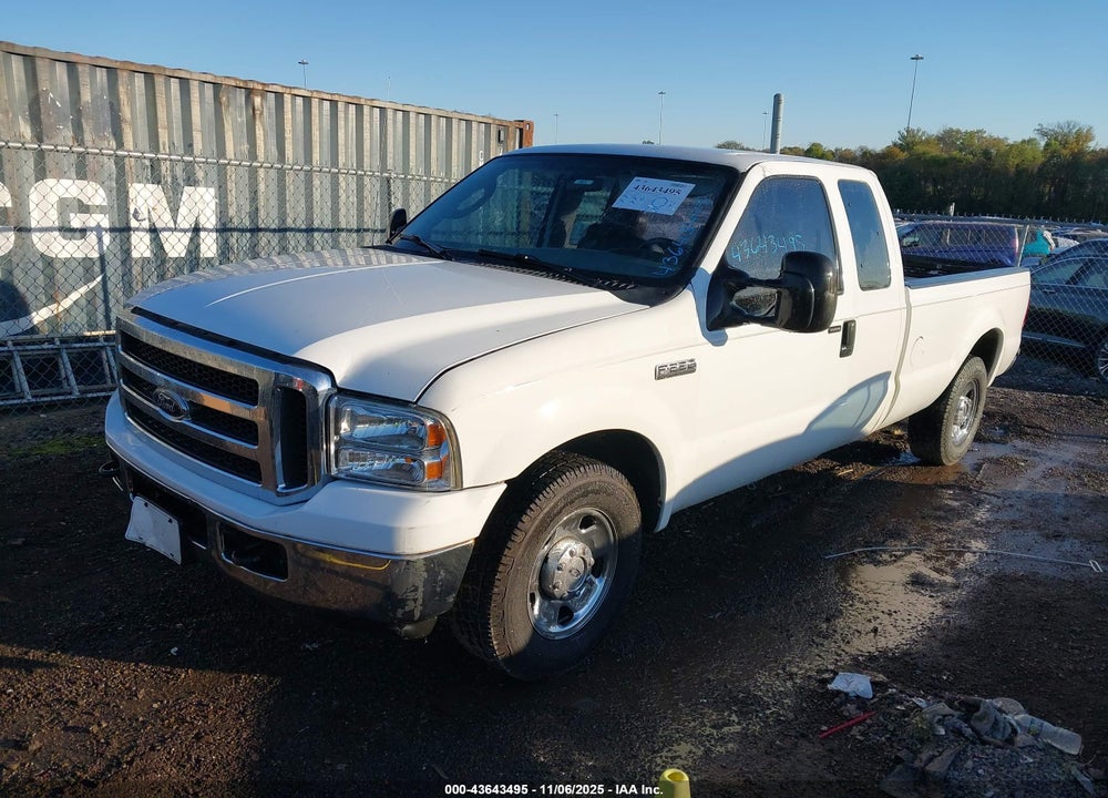 2005 FORD F250 SUPER DUTY VIN: 1FTSX205X5EA85385