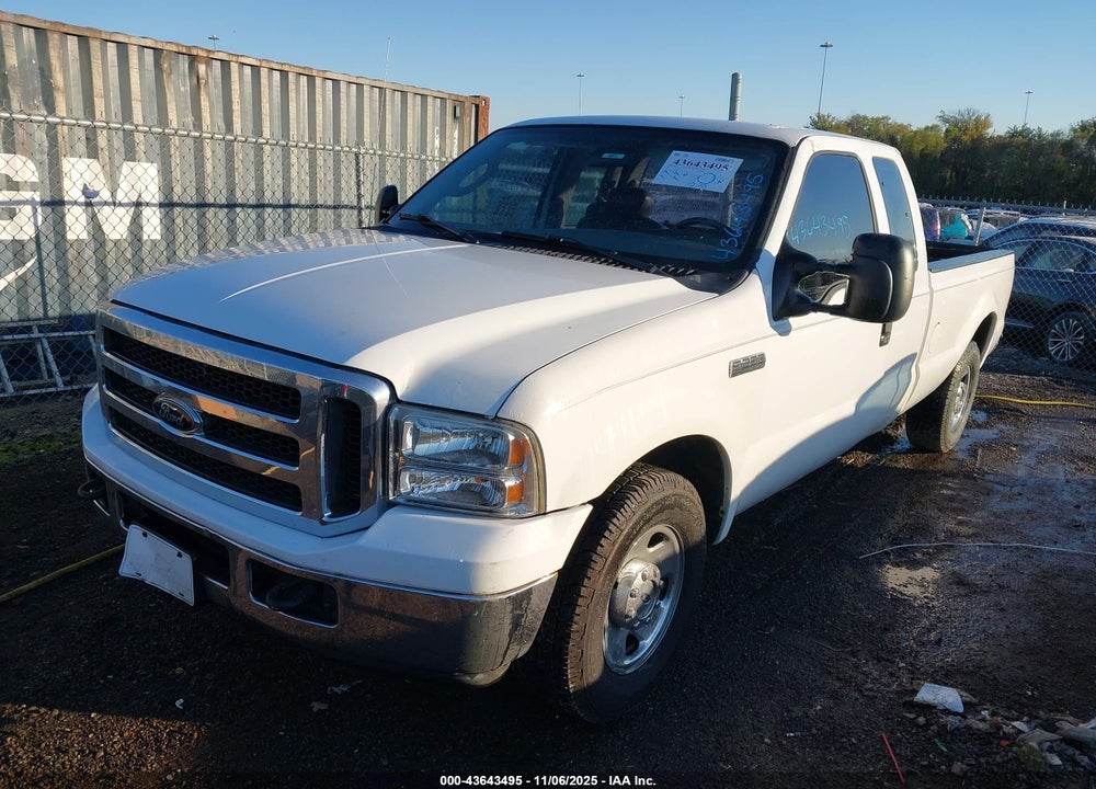 2005 FORD F250 SUPER DUTY VIN: 1FTSX205X5EA85385