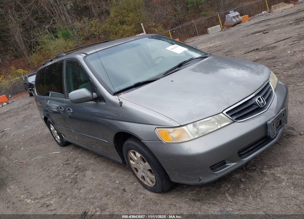 2002 HONDA ODYSSEY EX VIN: 2HKRL18662H538611