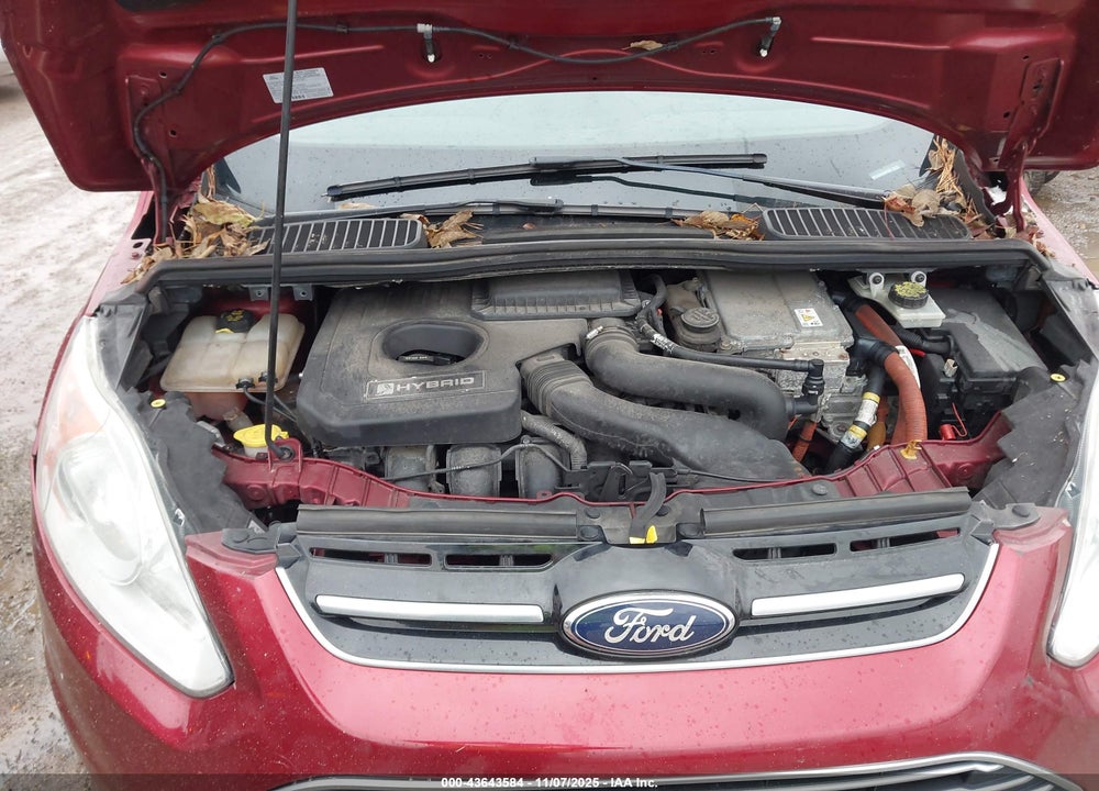 2013 FORD C-MAX HYBRID SE VIN: 1FADP5AU8DL551556