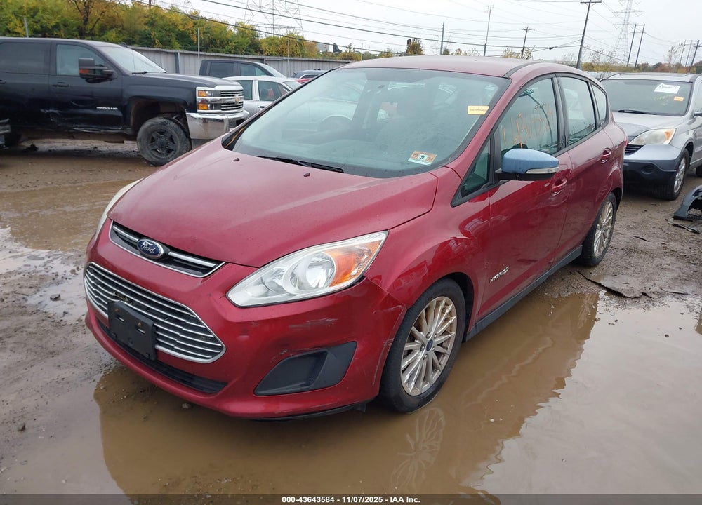 2013 FORD C-MAX HYBRID SE VIN: 1FADP5AU8DL551556
