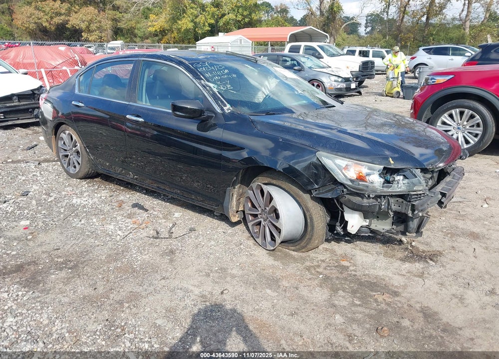 2015 HONDA ACCORD SPORT VIN: 1HGCR2F50FA101478