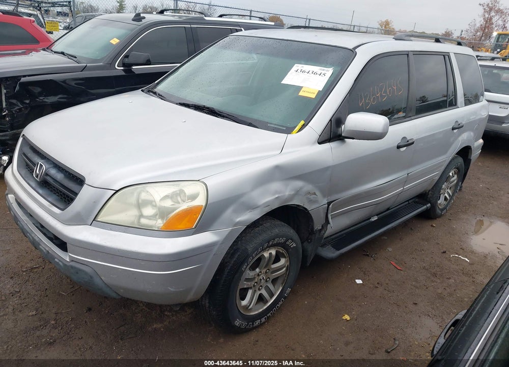 2003 HONDA PILOT EX-L VIN: 2HKYF18573H622190