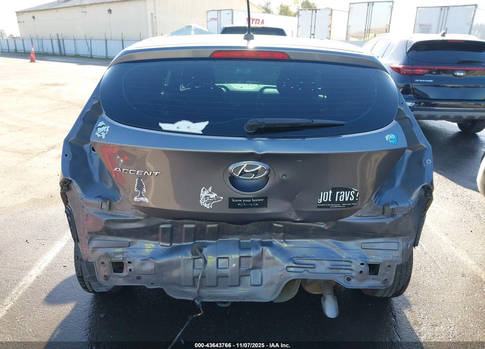 2017 HYUNDAI ACCENT SE VIN: KMHCT5AE7HU300792