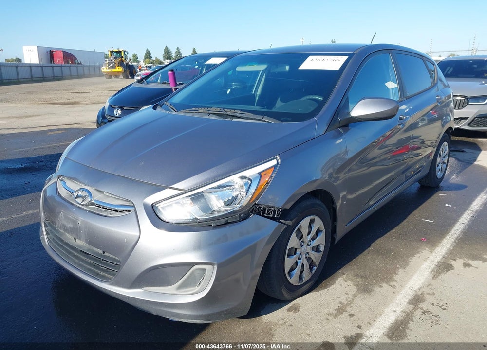 2017 HYUNDAI ACCENT SE VIN: KMHCT5AE7HU300792