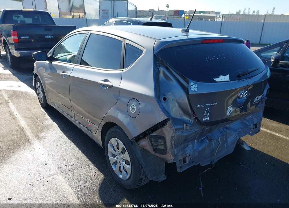 2017 HYUNDAI ACCENT SE VIN: KMHCT5AE7HU300792