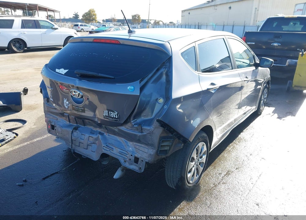 2017 HYUNDAI ACCENT SE VIN: KMHCT5AE7HU300792