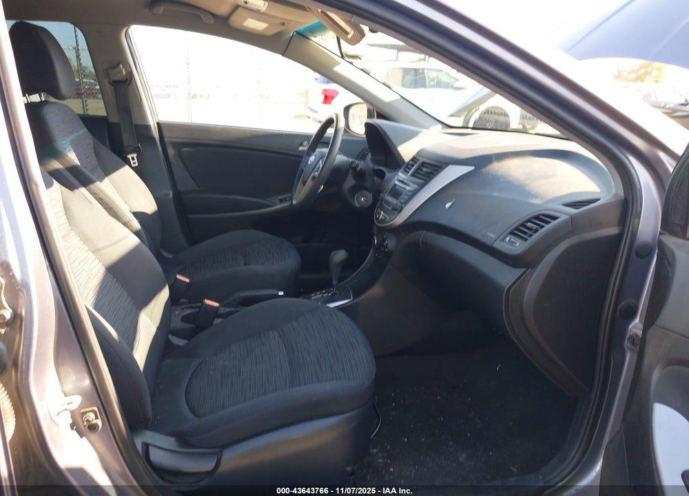 2017 HYUNDAI ACCENT SE VIN: KMHCT5AE7HU300792