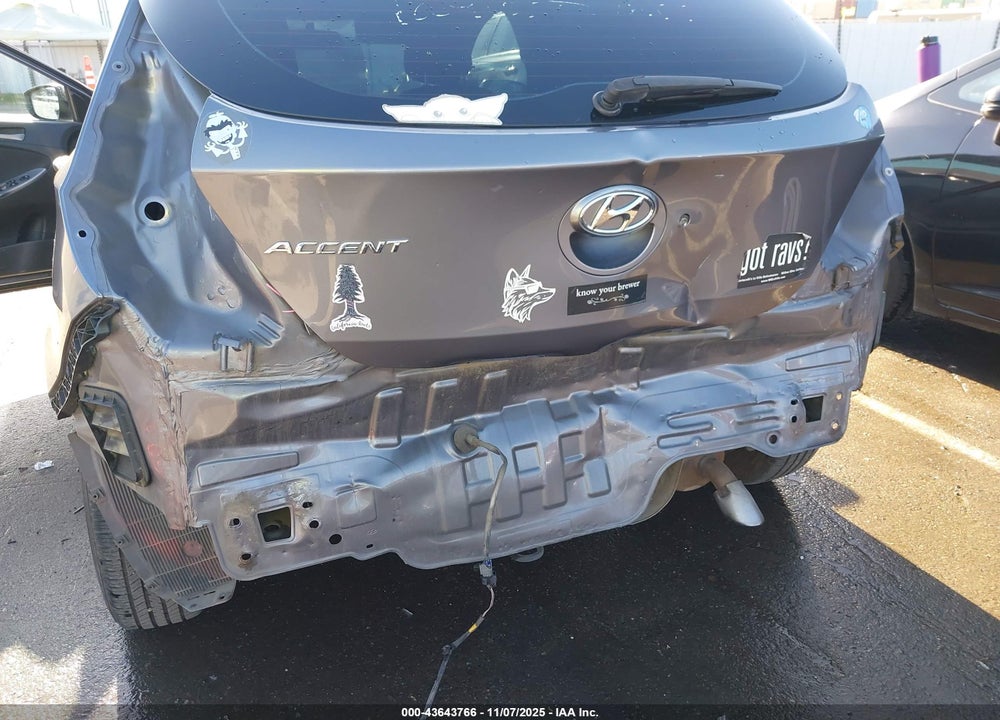2017 HYUNDAI ACCENT SE VIN: KMHCT5AE7HU300792