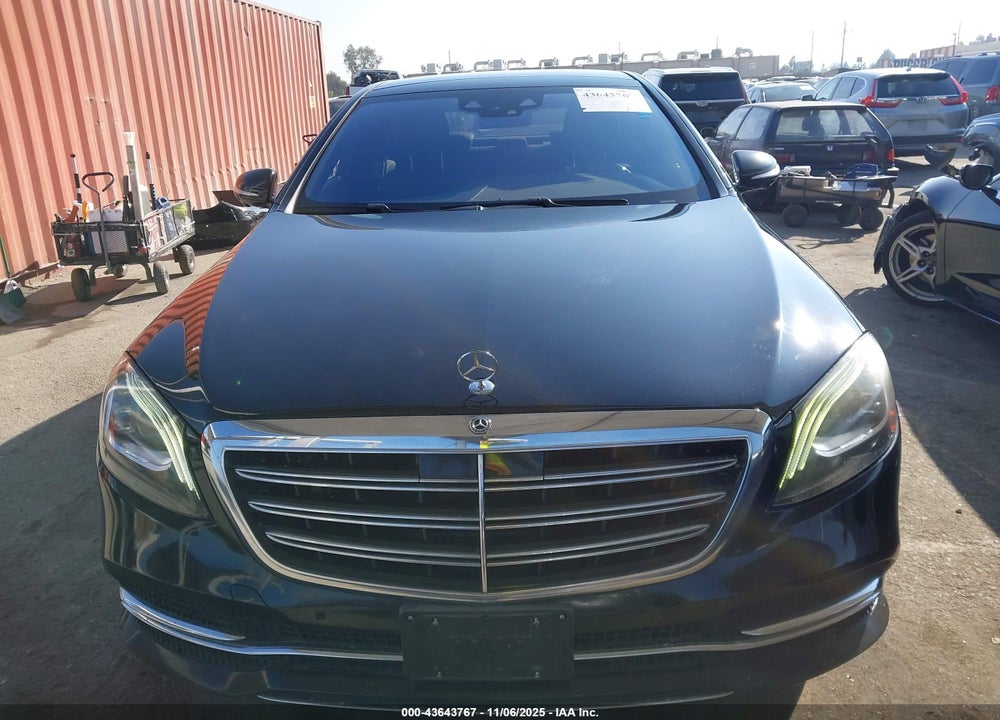 2019 MERCEDES-BENZ S 450 VIN: WDDUG6GB9KA483126