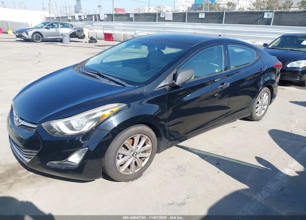 2014 HYUNDAI ELANTRA VIN: KMHDH4AE1EU142588