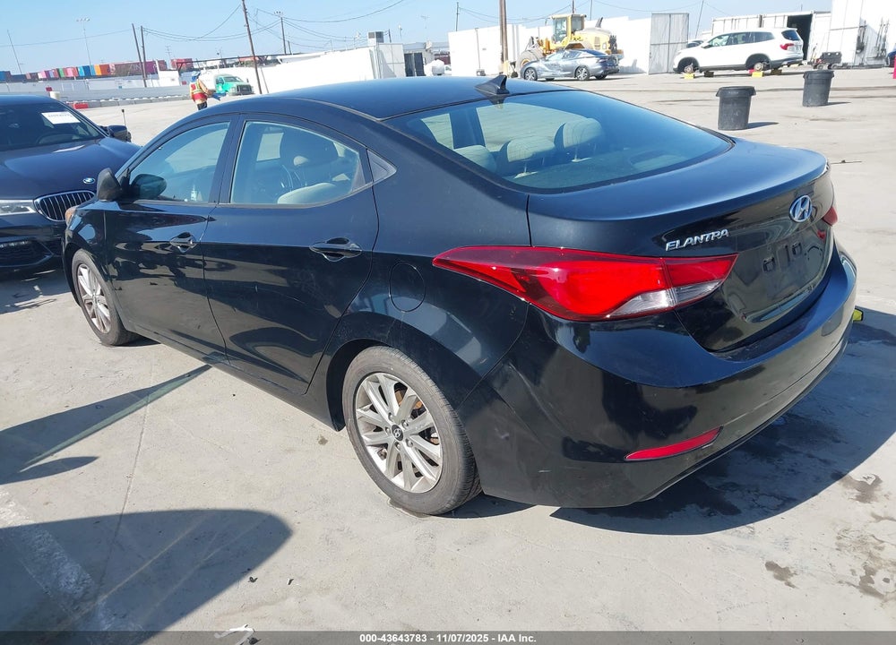 2014 HYUNDAI ELANTRA VIN: KMHDH4AE1EU142588
