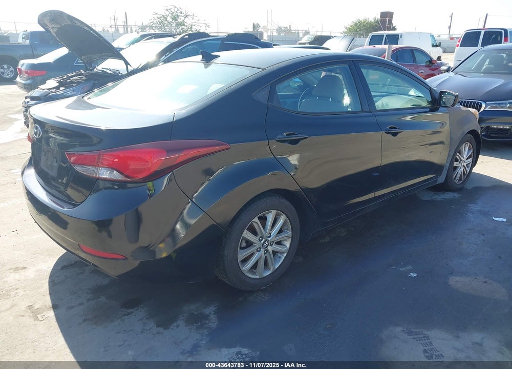 2014 HYUNDAI ELANTRA VIN: KMHDH4AE1EU142588