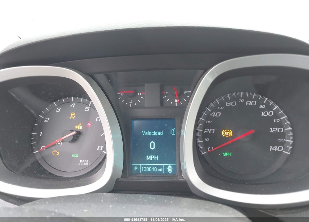 2012 CHEVROLET EQUINOX LS VIN: 2GNALBEK6C6155205