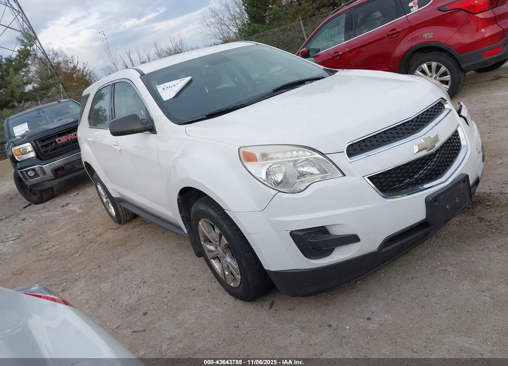2012 CHEVROLET EQUINOX LS VIN: 2GNALBEK6C6155205