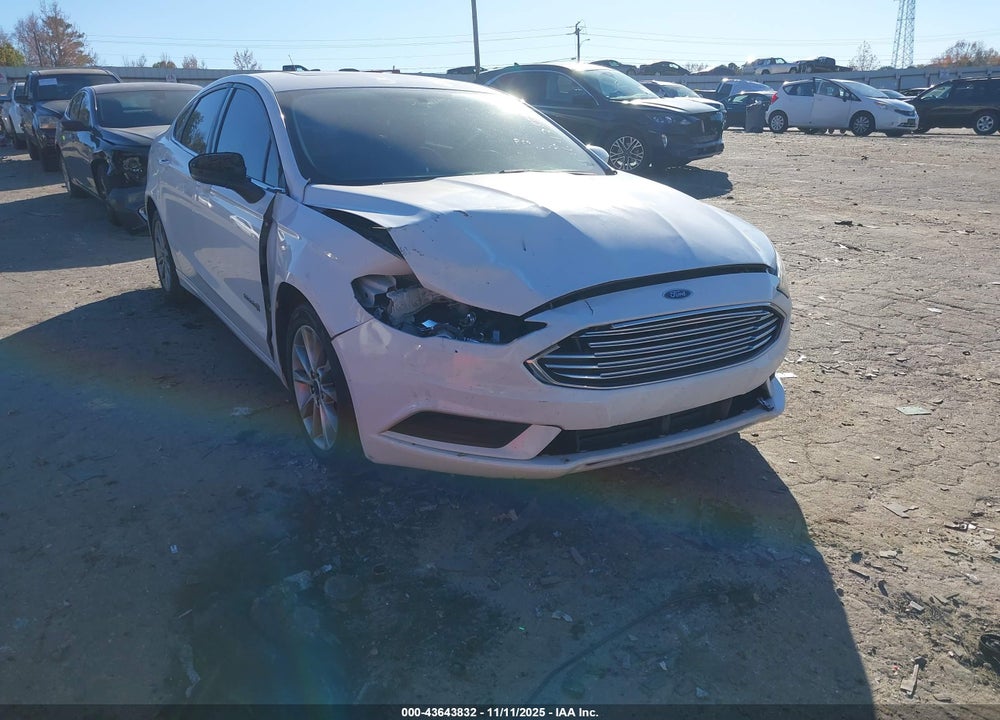 2017 FORD FUSION HYBRID SE VIN: 3FA6P0LU1HR190624