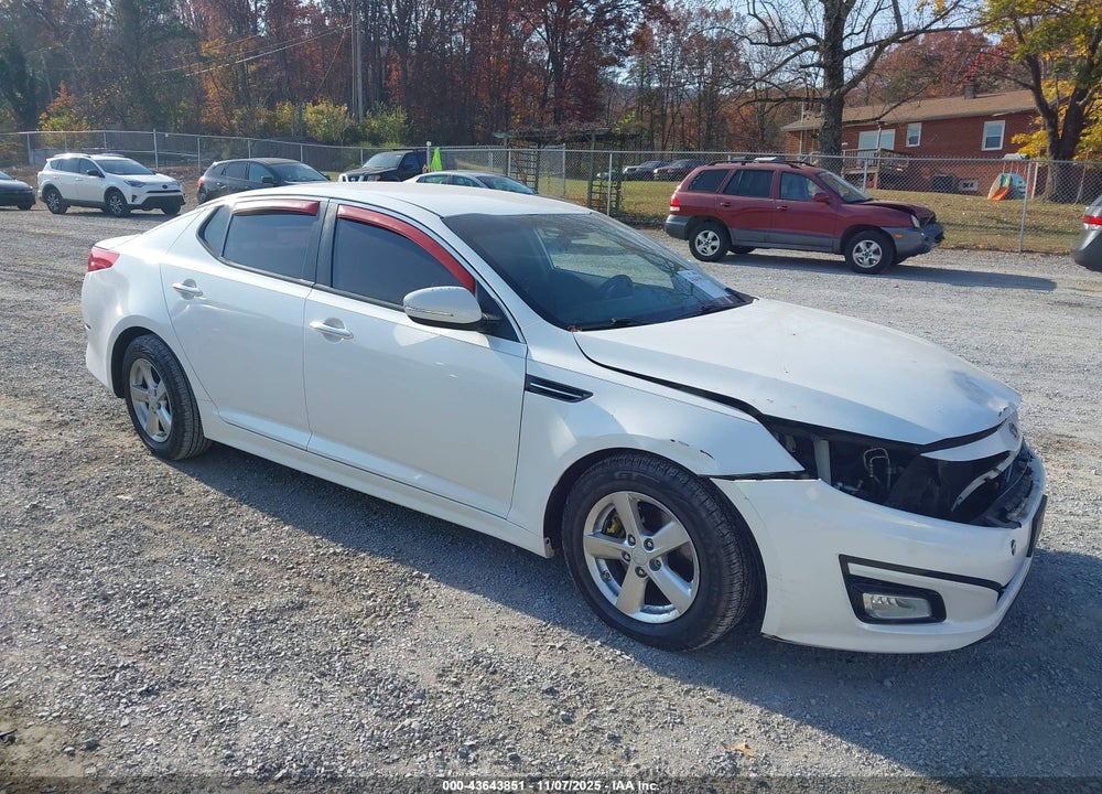 2015 KIA OPTIMA LX VIN: KNAGM4A7XF5577911