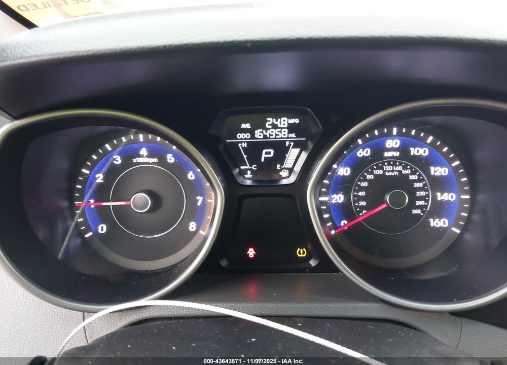 2012 HYUNDAI ELANTRA VIN: 5NPDH4AE8CH112158