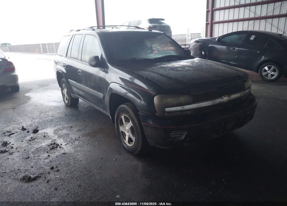 2005 CHEVROLET TRAILBLAZER LS VIN: 1GNDS13S952310553