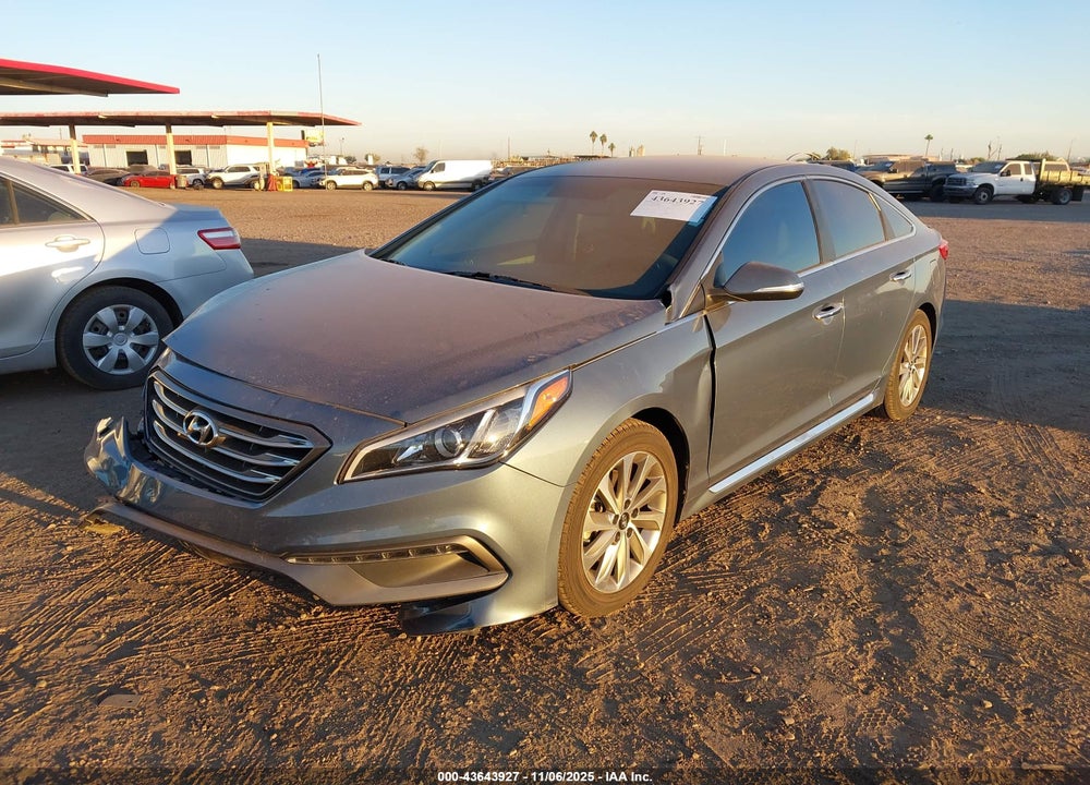 2015 HYUNDAI SONATA SPORT VIN: 5NPE34AF4FH088490