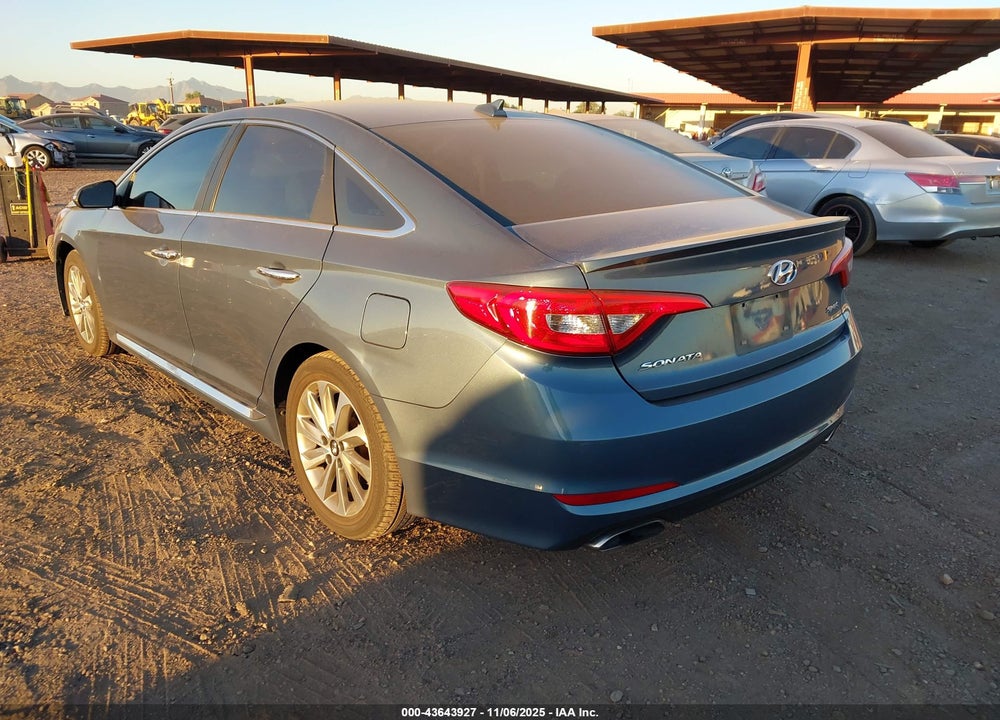 2015 HYUNDAI SONATA SPORT VIN: 5NPE34AF4FH088490