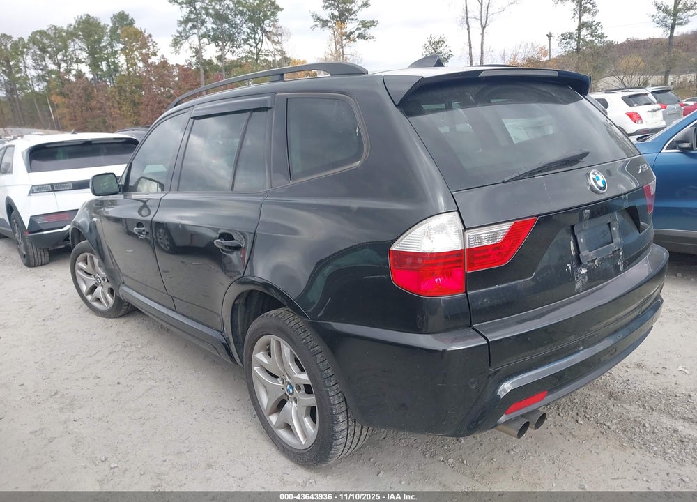 2008 BMW X3 VIN: WBXPC93468WJ04111