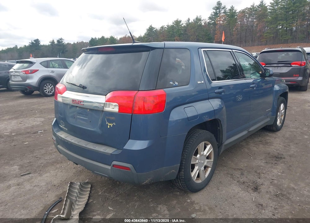 2012 GMC TERRAIN SLE-1 VIN: 2GKALMEKXC6191309