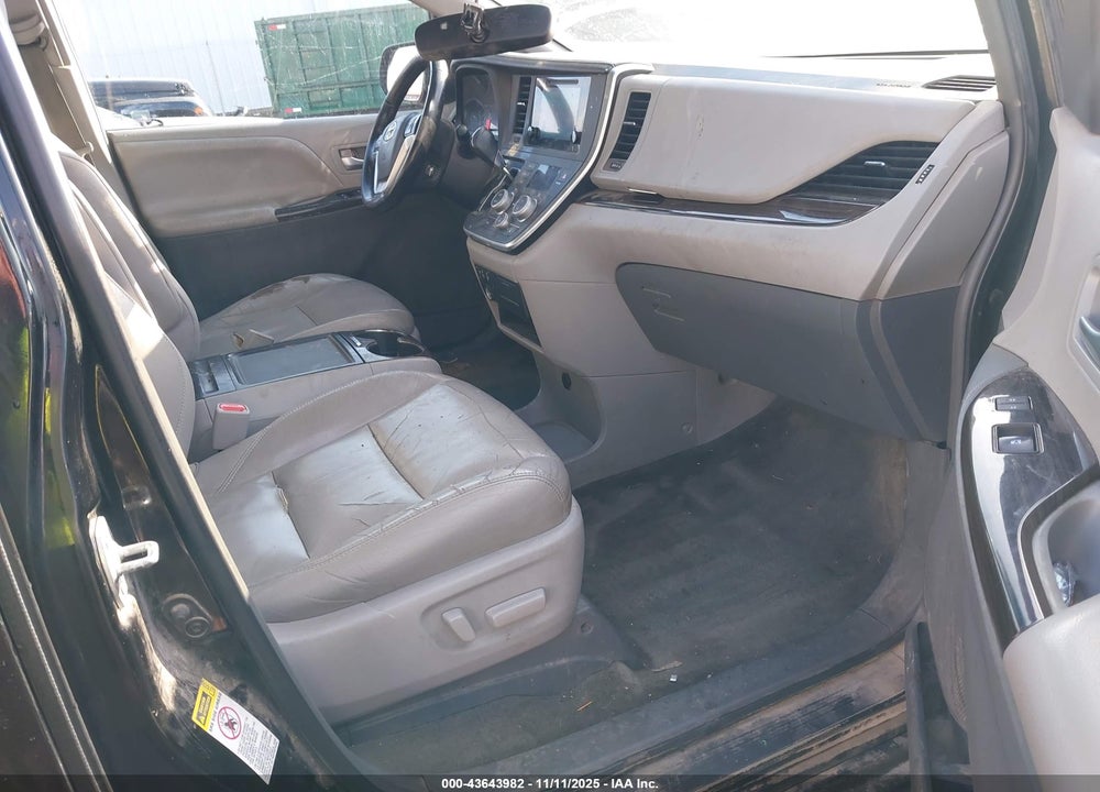 2015 TOYOTA SIENNA XLE LIMITED VIN: 5TDYK3DC3FS660414