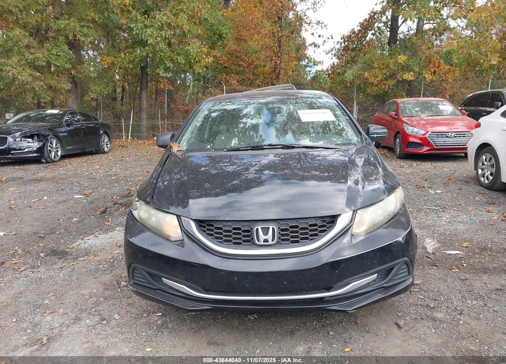 2014 HONDA CIVIC VIN: 19XFB2F54EE073664