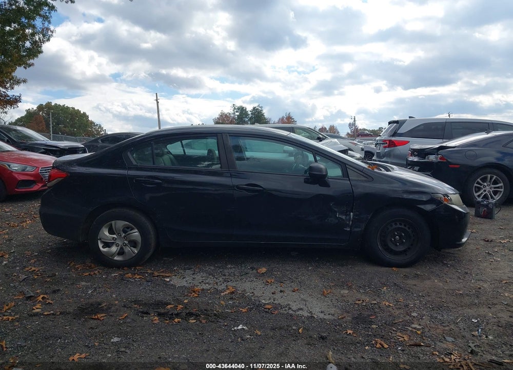 2014 HONDA CIVIC VIN: 19XFB2F54EE073664