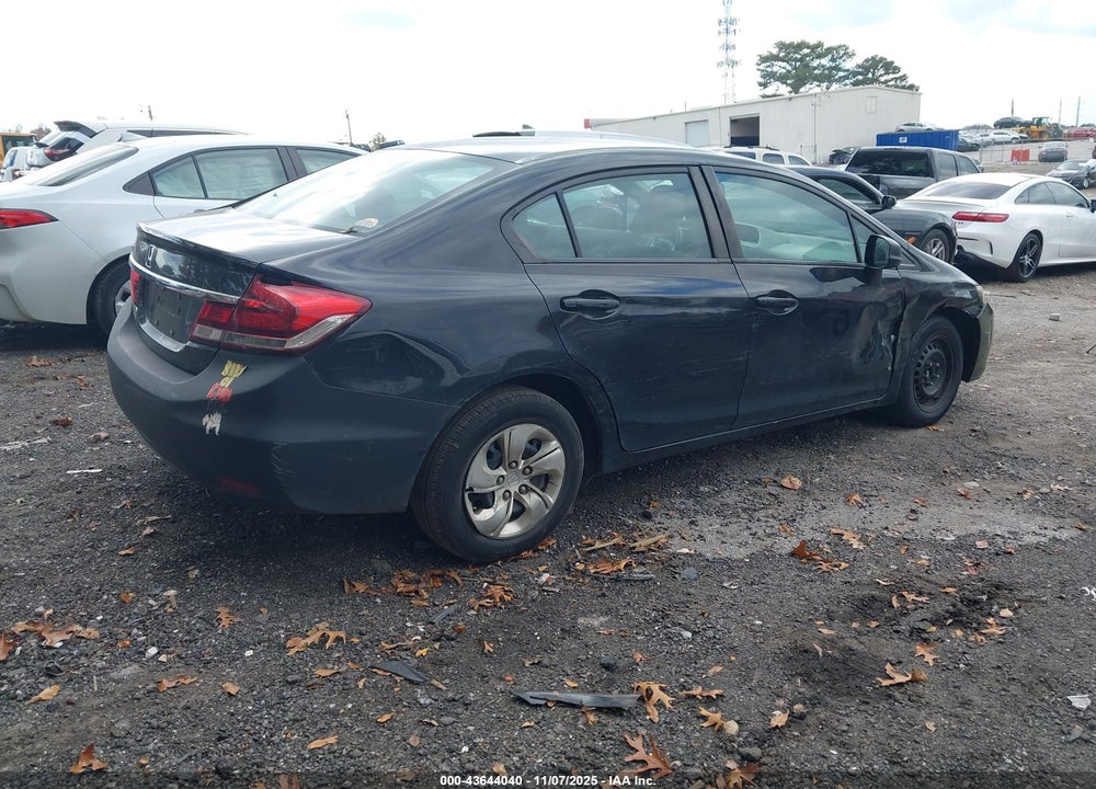 2014 HONDA CIVIC VIN: 19XFB2F54EE073664