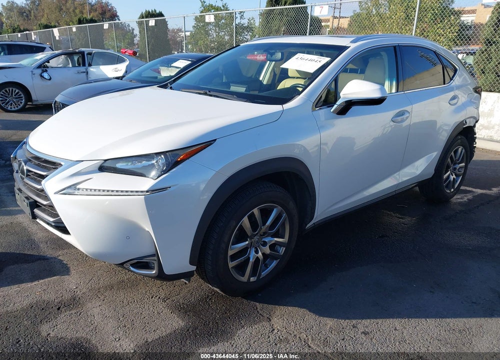 2016 LEXUS NX 200T VIN: JTJYARBZ4G2047642