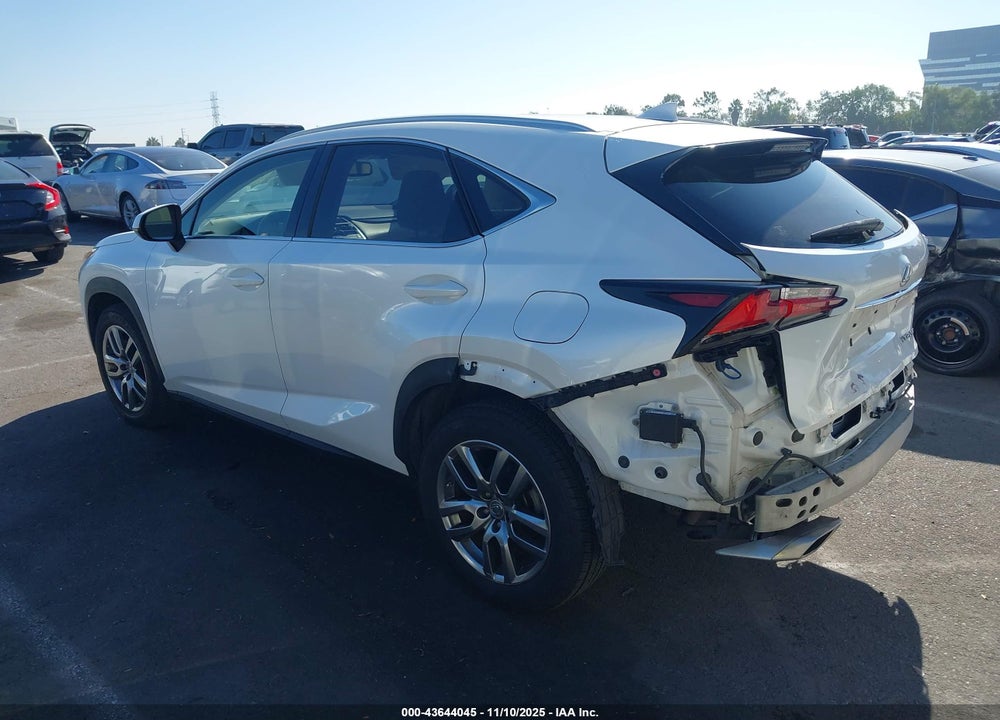 2016 LEXUS NX 200T VIN: JTJYARBZ4G2047642