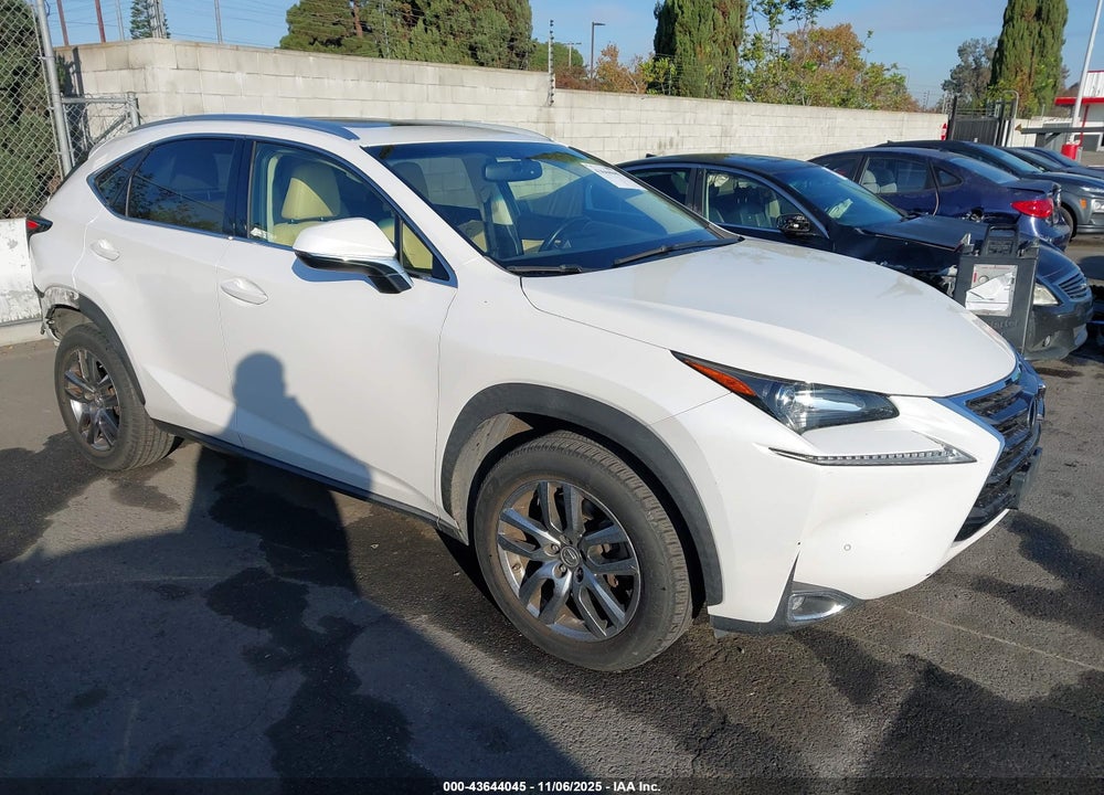 2016 LEXUS NX 200T VIN: JTJYARBZ4G2047642