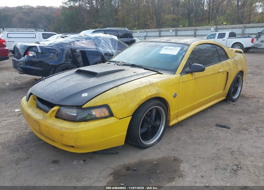 2004 FORD MUSTANG GT VIN: 1FAFP42X94F129287