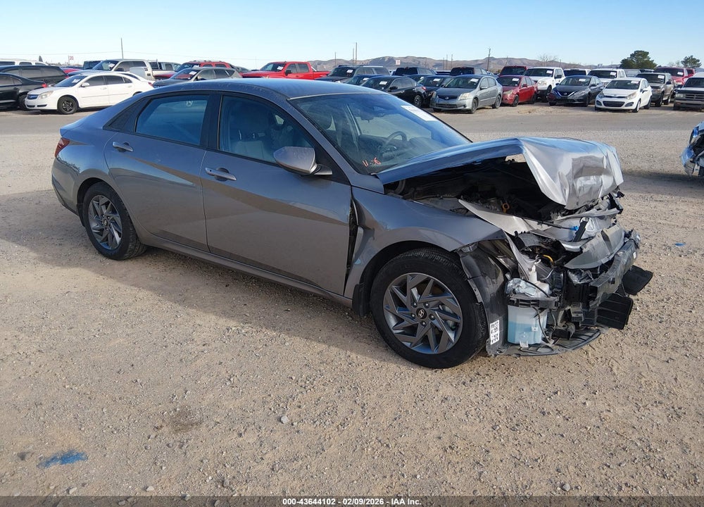 2024 HYUNDAI ELANTRA HYBRID BLUE VIN: KMHLM4DJ1RU100654